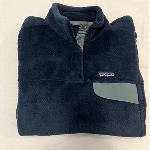 Patagonia Quarter Button Fleece - Navy